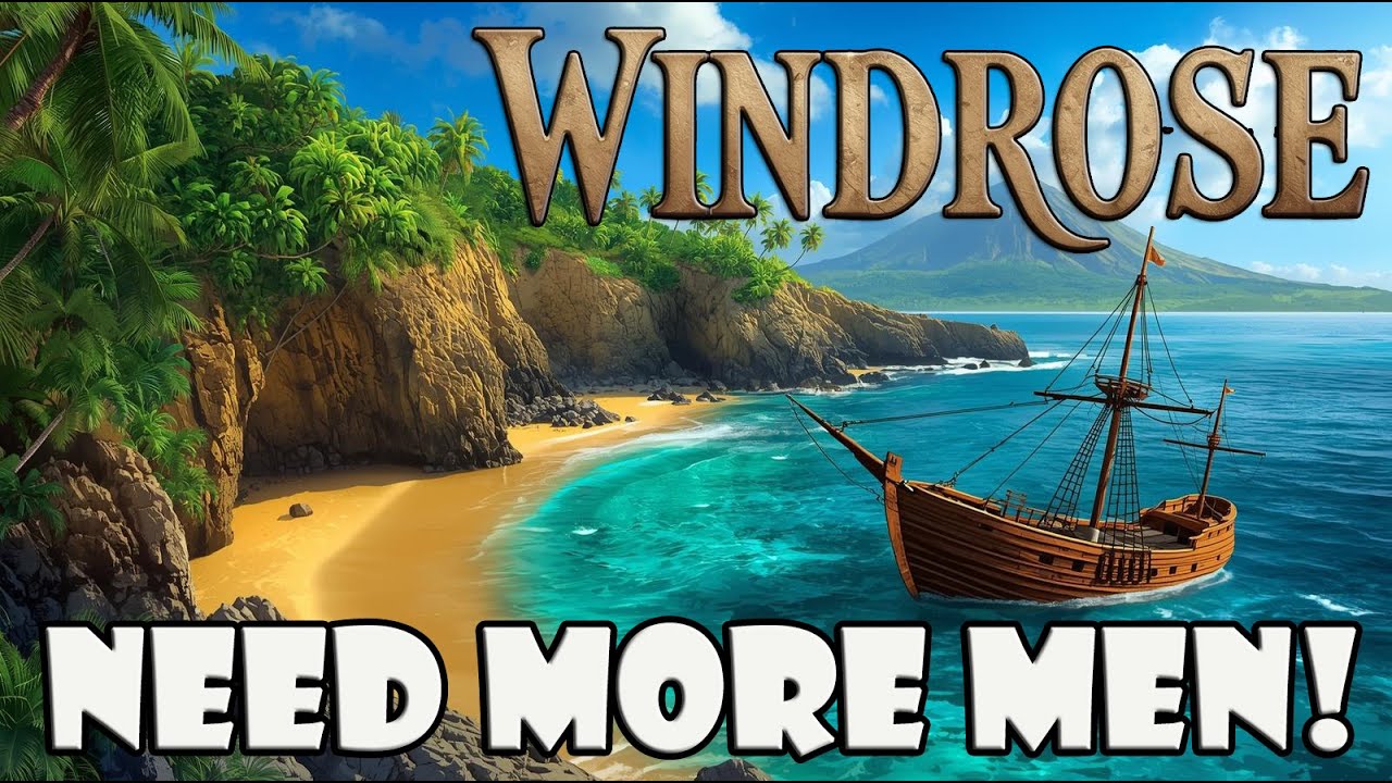 Need More Men! |WINDROSE LIVE!  Ultrawide Gameplay