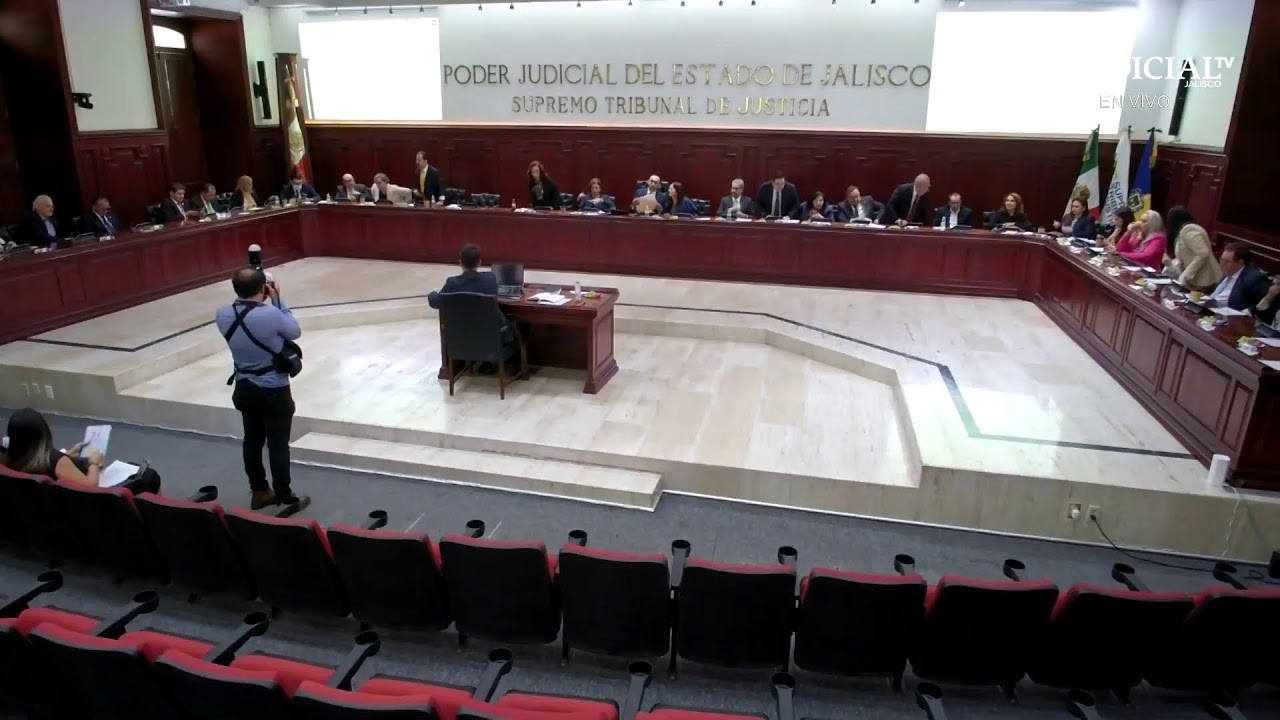 🔴 EN VIVO 8ª Sesión Plenaria Ordinaria del Supremo Tribunal de Justicia del Estado de Jalisco