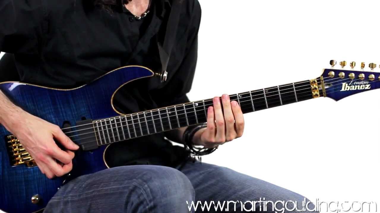 Yngwie Malmsteen Style Picking Lick by Martin Goulding