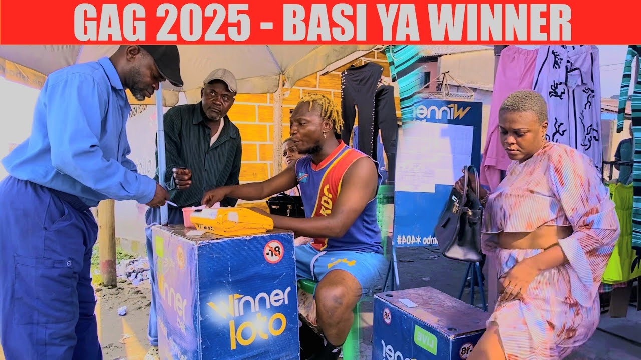 GAG - BASI YA WINNER ALINE AVEC POMBA LEADER,LIYANZI,NGONGA,LA FOUDRE,JULIO #comedy#humour#theatre
