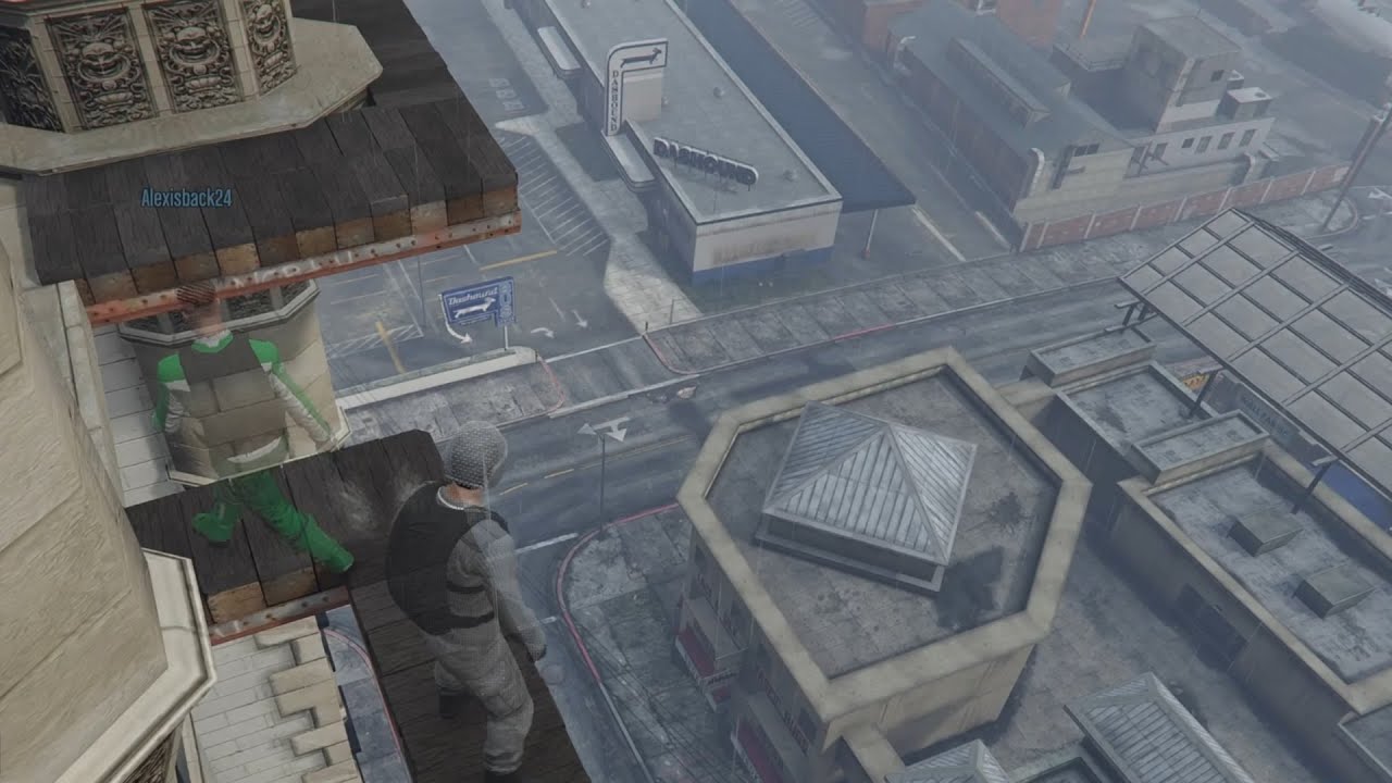 Parkour with sweat @Alexisback24 / GTA Online/ Parkour/#2| PS5