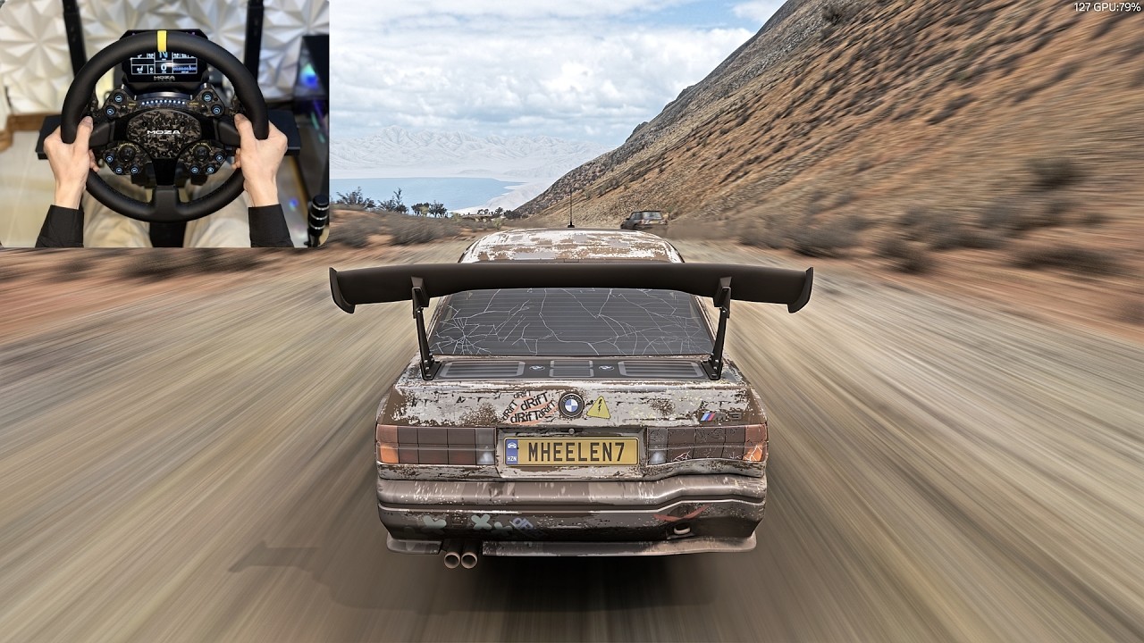 751HP BMW M3 1991 |Racing Rally Forza horizon 5 |Steering Wheel Gameplay