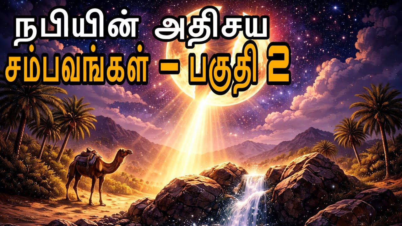நபி (ஸல்) அவர்களின் அதிசயங்கள் | tamil bayan | The Miracles of the Prophet (PBUH)