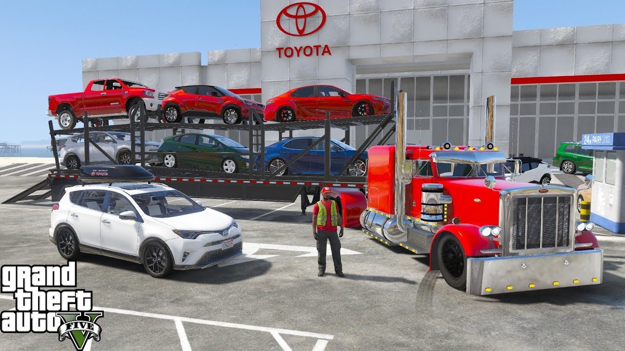 Toyota Dealership New Car Delivery in GTA 5
