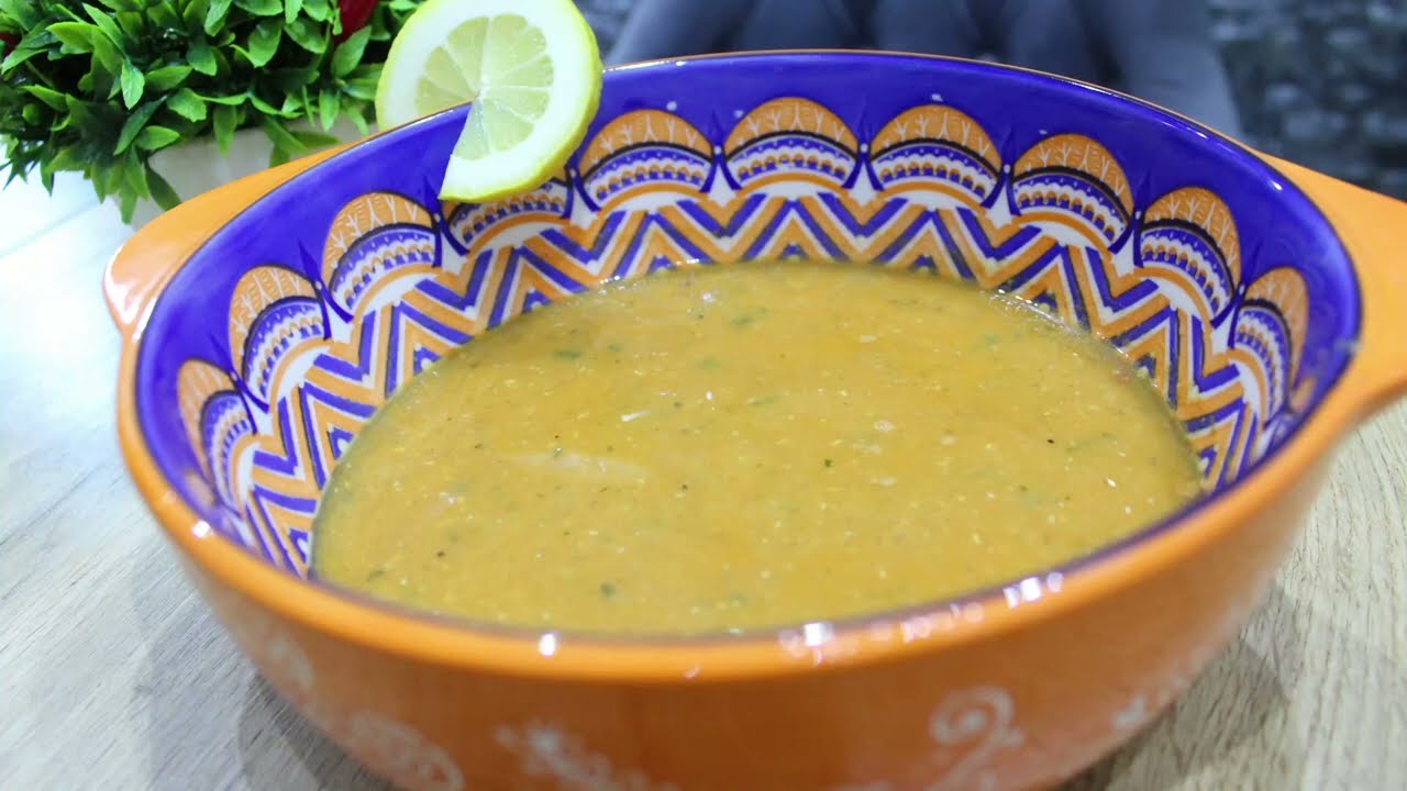 Merdžimek čorba - Turska supa od leće - Turkish Red Lentils Soup - Kirmizi Mercimek Corbasi
