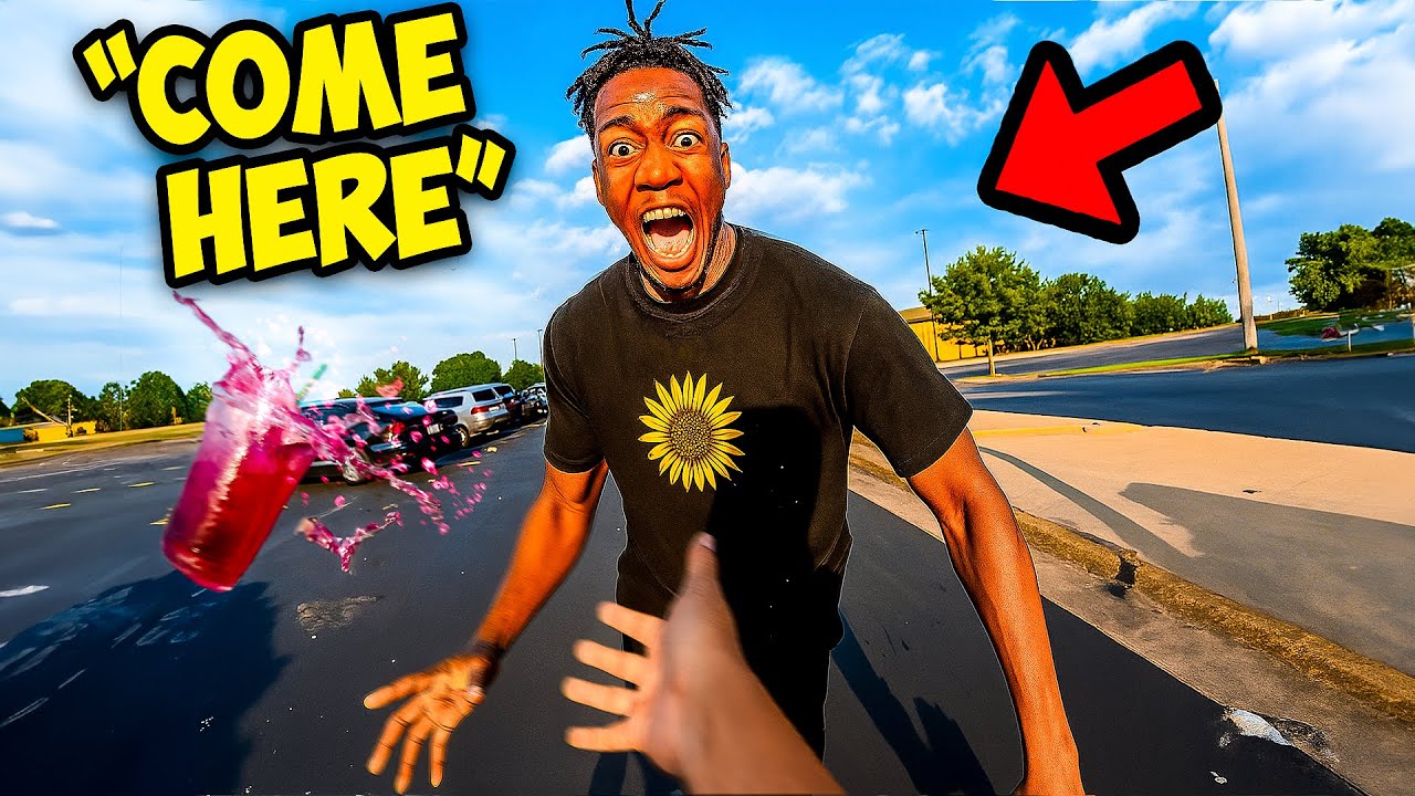 SAVAGESHAWN SMACKING PEOPLES DRINKS PRANK POV | Savageshawn TikTok Pranks!