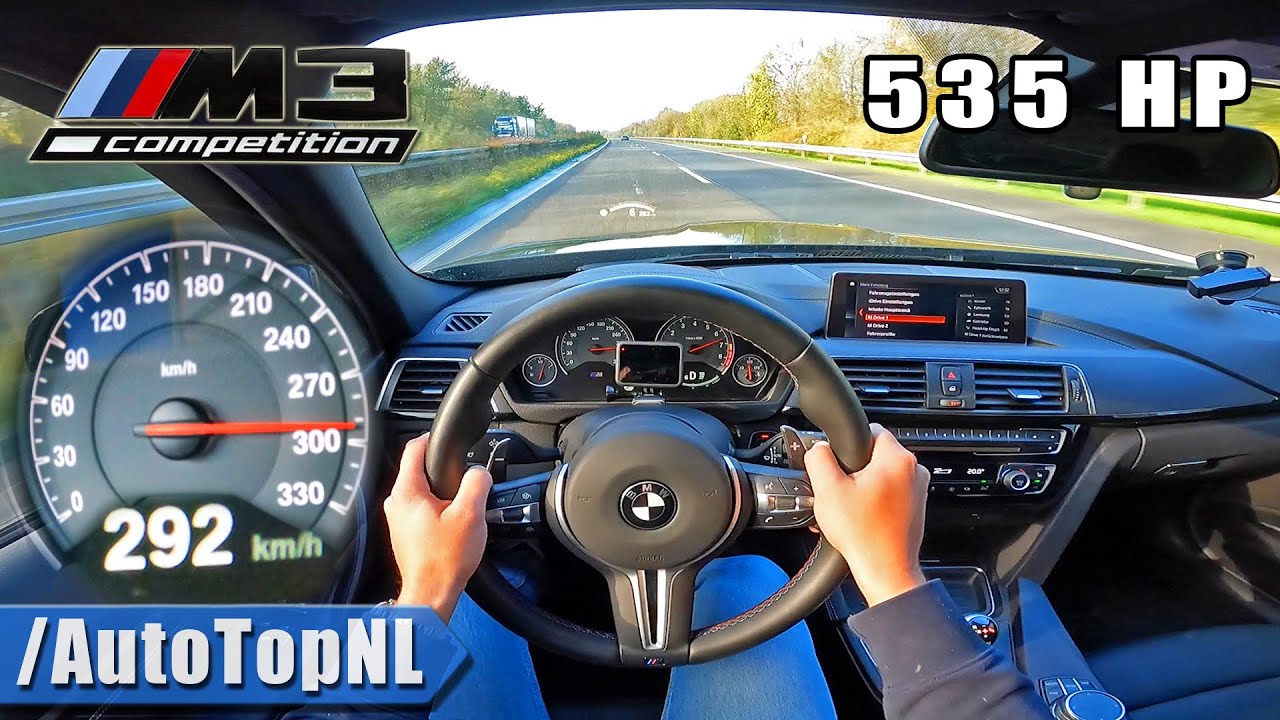 535HP BMW M3 Competition F80 *FAST* on AUTOBAHN [NO SPEED LIMIT] by AutoTopNL