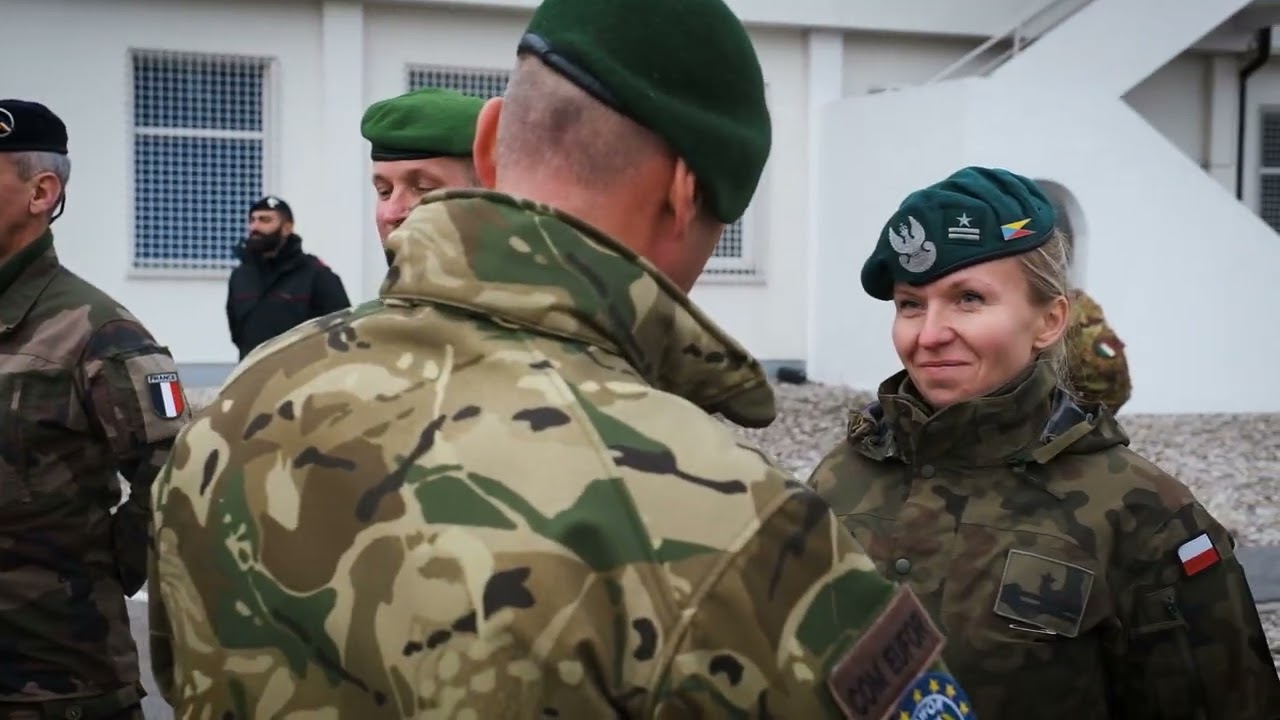 EUFOR Operation Althea Medal Parade