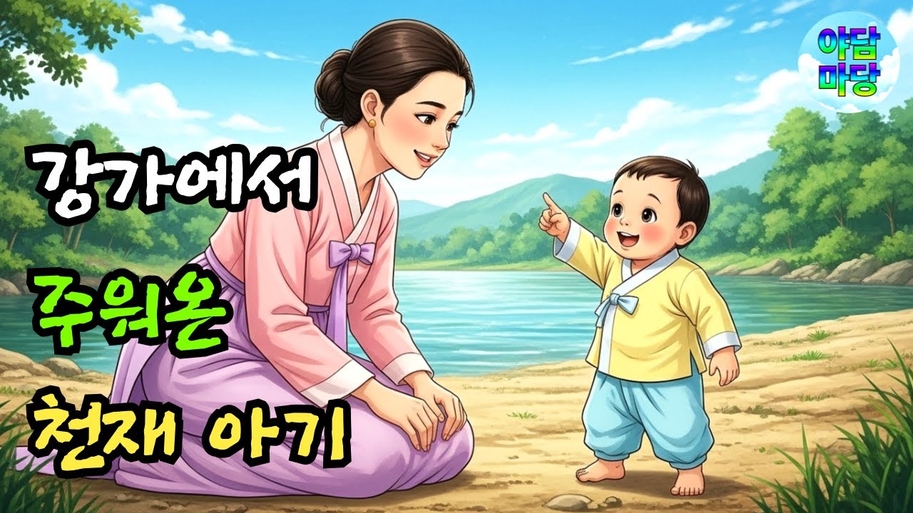 강가에서 주워 키운 아이,그 아이는 달랐다