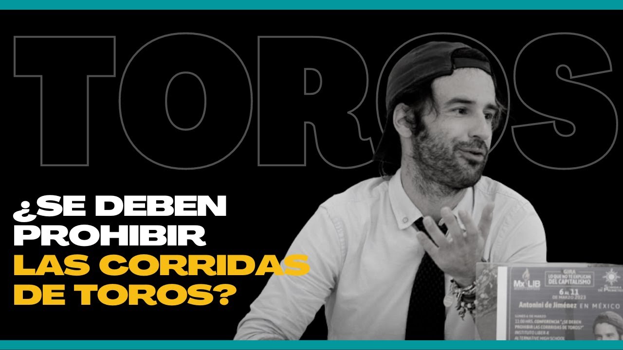¿Se debe prohibir las corridas de toros? | Antonini de Jiménez #mexico
