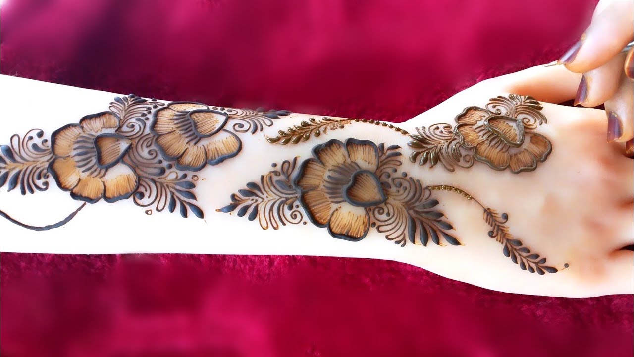 New Floral back hand mehndi design | Eid mehndi design | mehndi ka design | mehndi design | mehndi