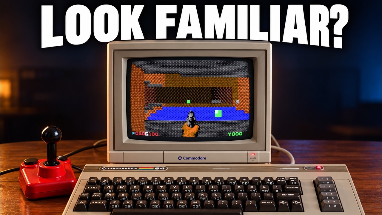 Узнали этот легендарный шутер? Он на C64&hellip;