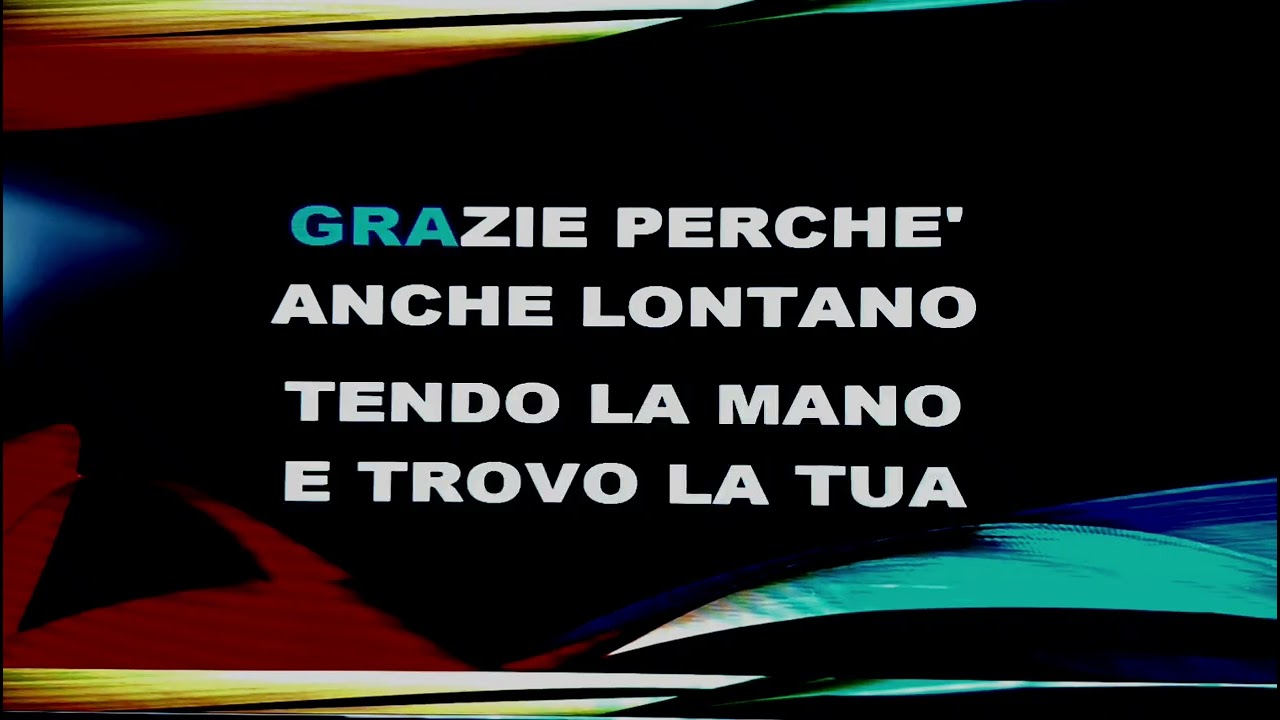 Grazie Perché - Karaoke con voce Maschile #midi #song #karaoke #duetto