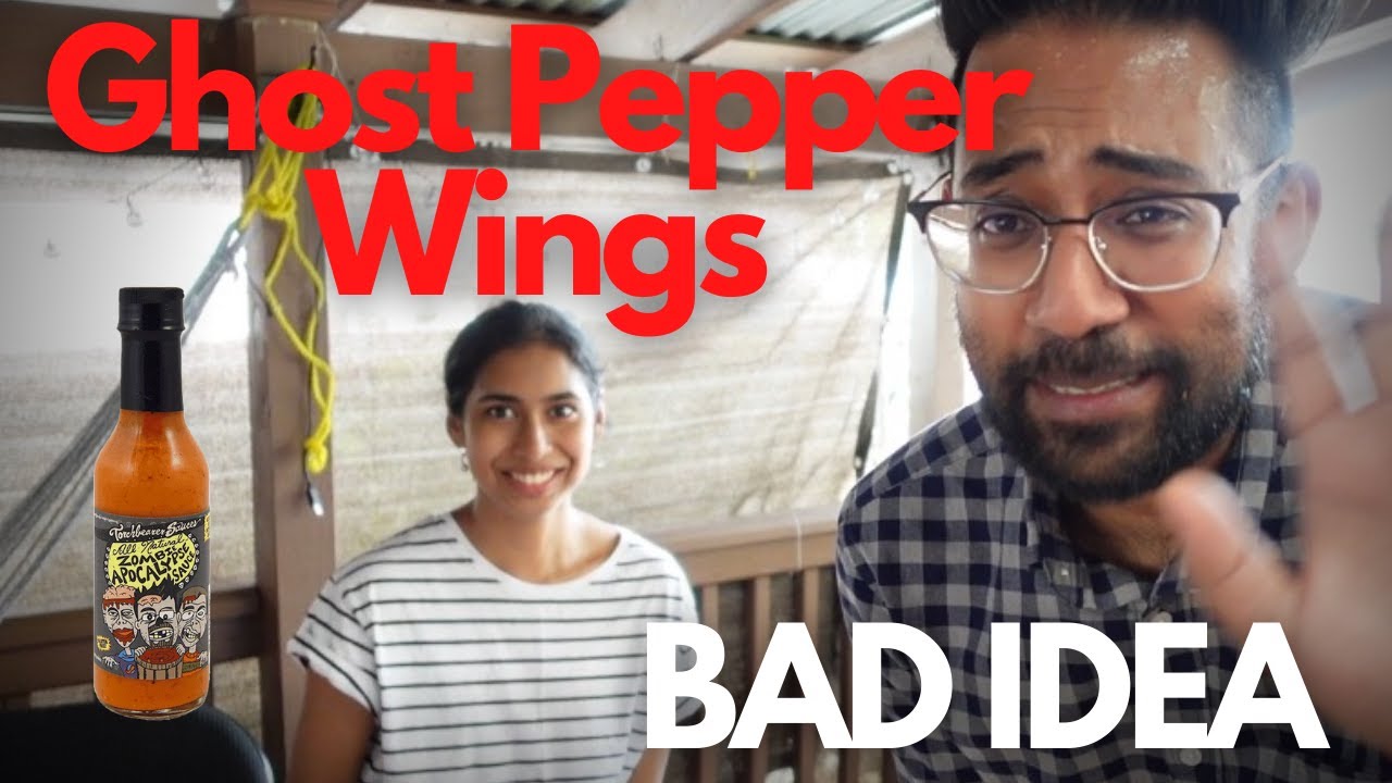 500,000 Scovilles GHOST PEPPER WINGS!