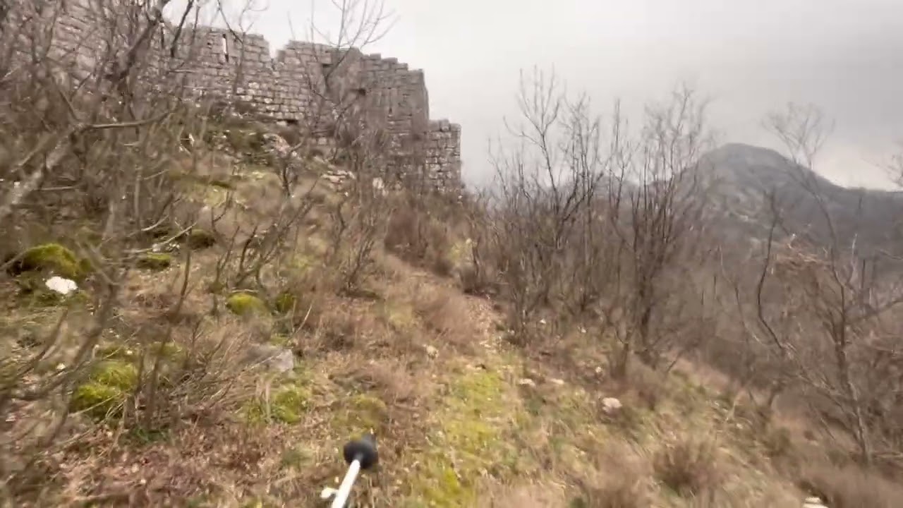 Vrsnoći brdo,tvrđava Sveti Andrija 743 mnv,opština Kotor,02,03,26!