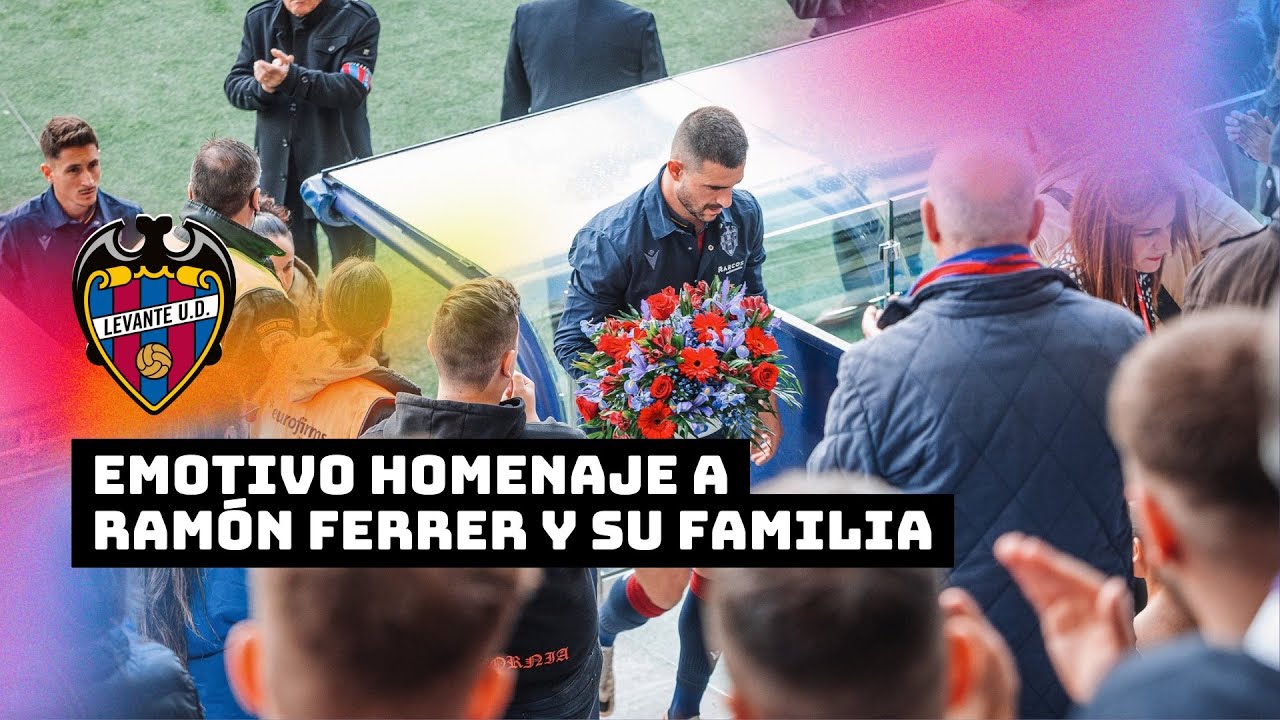 Emotivo homenaje a Ramón Ferrer y su familia | Levante UD