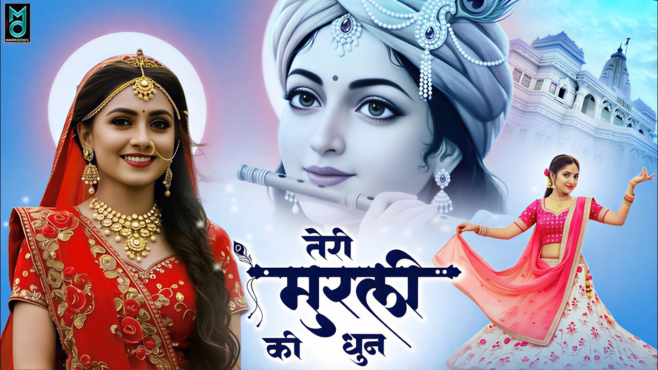 तेरी मुरली की धुन सुनने मैं बरसाने से आयी | Teri Murli Ki Dhun - Most Popular Radha Krishna #bhajan