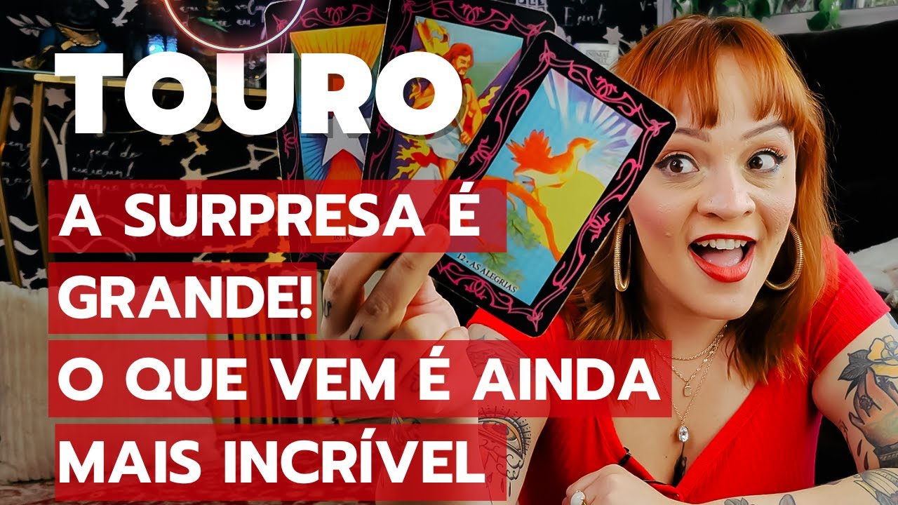 TOURO - A SURPRESA É GRANDE! O QUE VEM É AINDA MAIS INCRÍVEL! A VERDADE NA MESA #2023