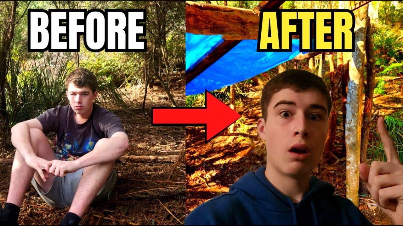 We Had 24 Hours to Build a Shelter with ZERO Experience!