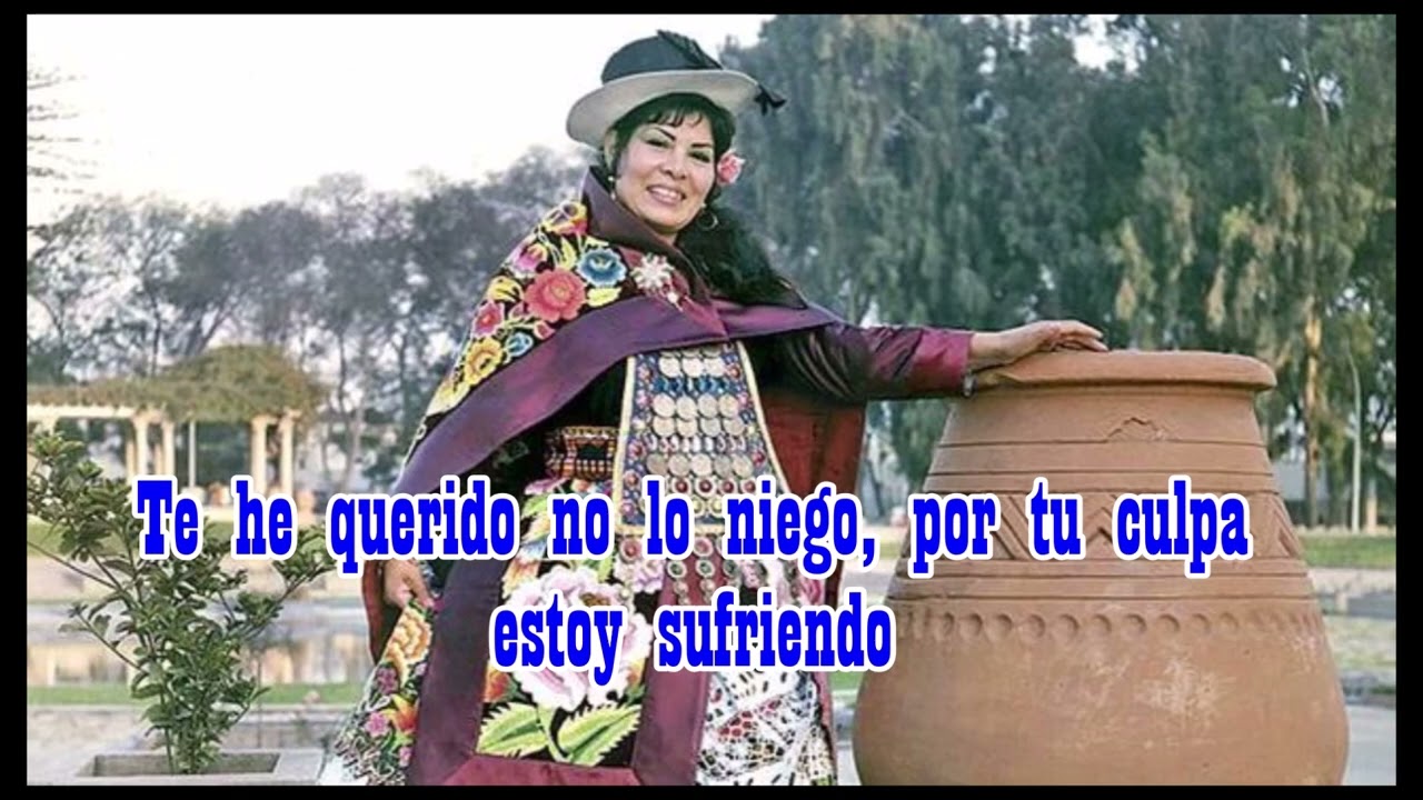 FLOR PUCARINA - DÉJAME NOMÁS - LETRA Y VIDA - José Evangelista 1903