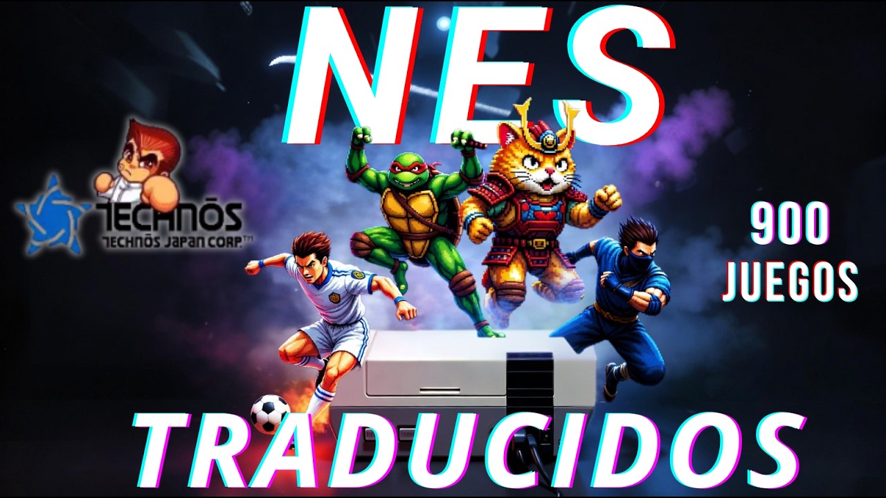 La versión de tu infancia era BASURA 900 juegos de NES mejorados al español