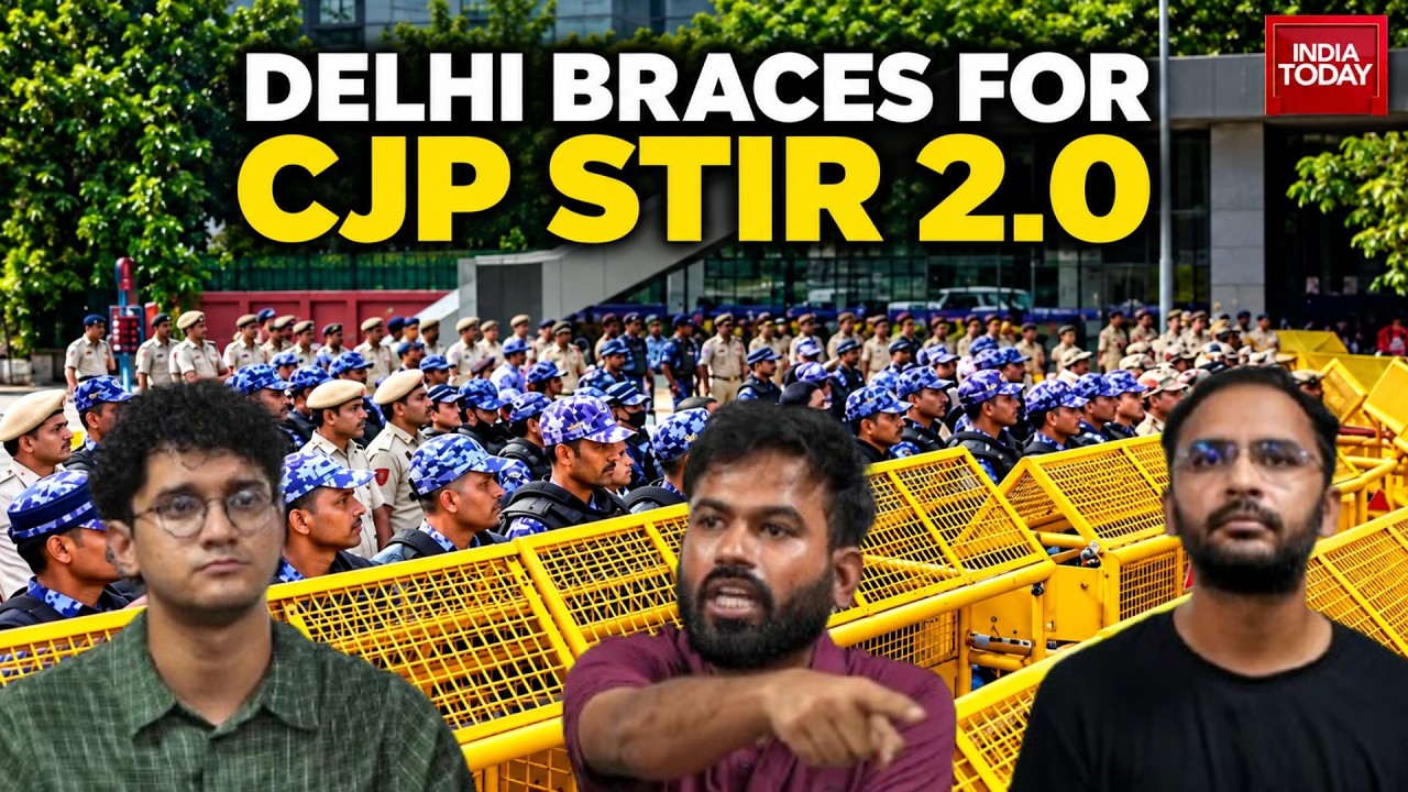 LIVE: Delhi Fortified Ahead Of CJP Protest | Gyanesh Kumar Resignation Row | SIR Controversy