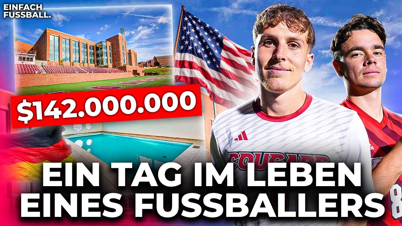 Ein Tag im Leben eines College-Fußballers!😳🇺🇸