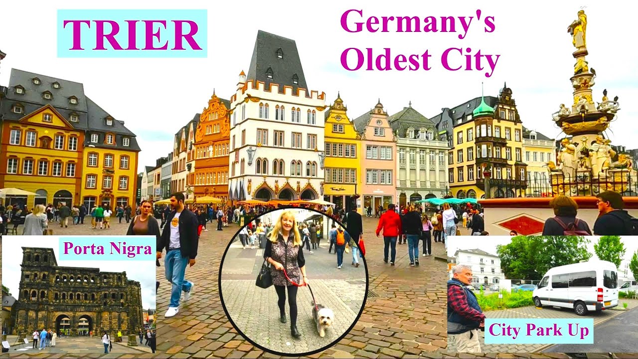 Trier, Germany's oldest City Tour, great food, stunning buildings, City Park up  - Vanlife UK