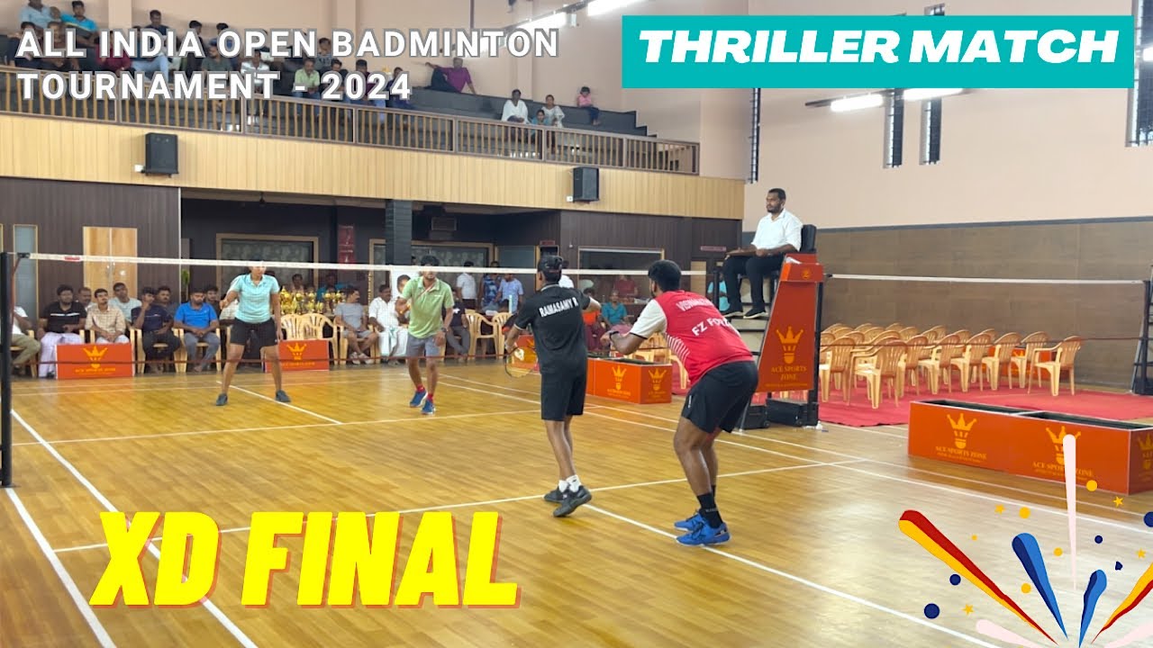 FINAL - Mixed Doubles || SARAVANAN/BALASHRI vs LOKESH/RIDHUVARSHINI || All India Open Tournament