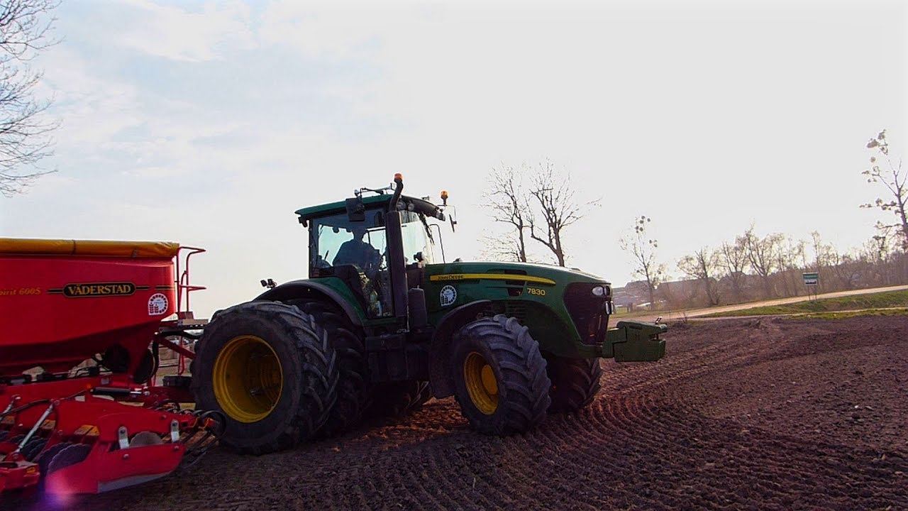 Siew w HR SMOLICE | JohnDeere 7830 | Väderstad