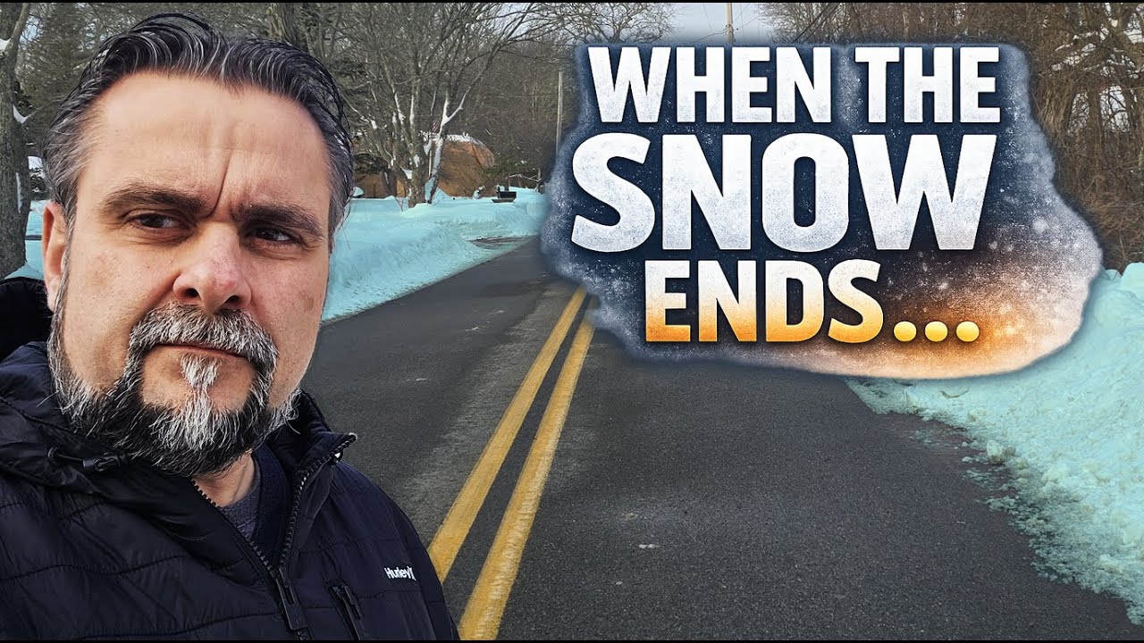 Massachusetts Snowstorm Ends as Life Hits Hard | Choosing Positivity Through Loss