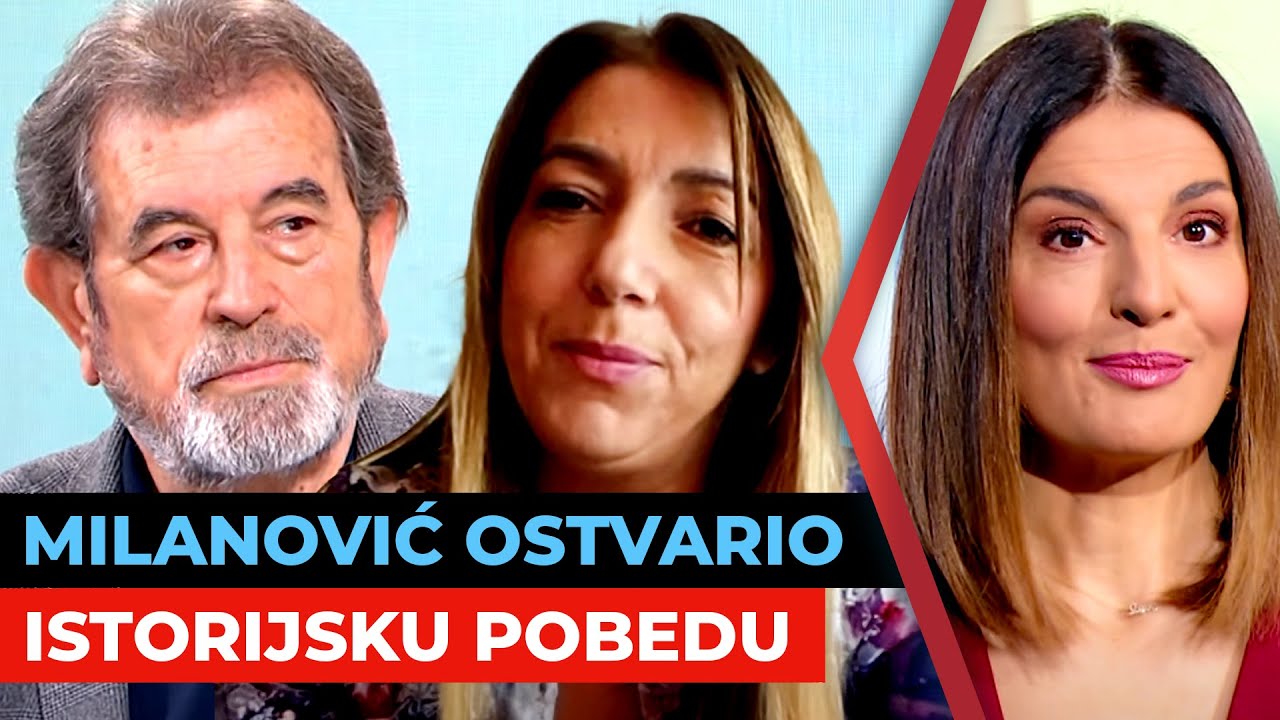 Milanović ostvario istorijsku pobedu u Hrvatskoj | Savo Štrbac i Ivana Ivanda Rožić | URANAK1