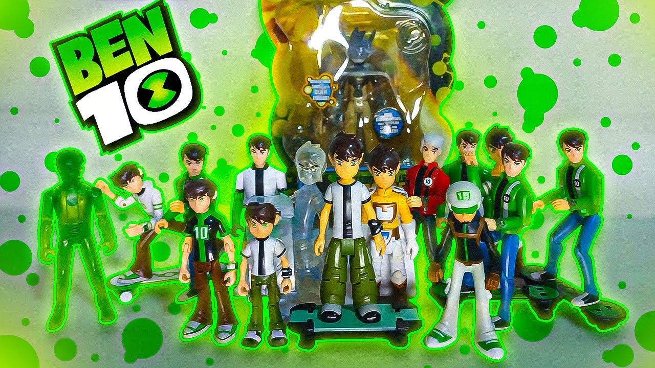 TODOS MEUS BONECOS do BEN TENNSYON da LINHA BÁSICA da BANDAI - Ben 10