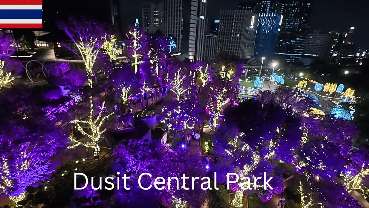 Legacy in Light | Ночная прогулка по фестивалю парящих огней в Dusit Central Park