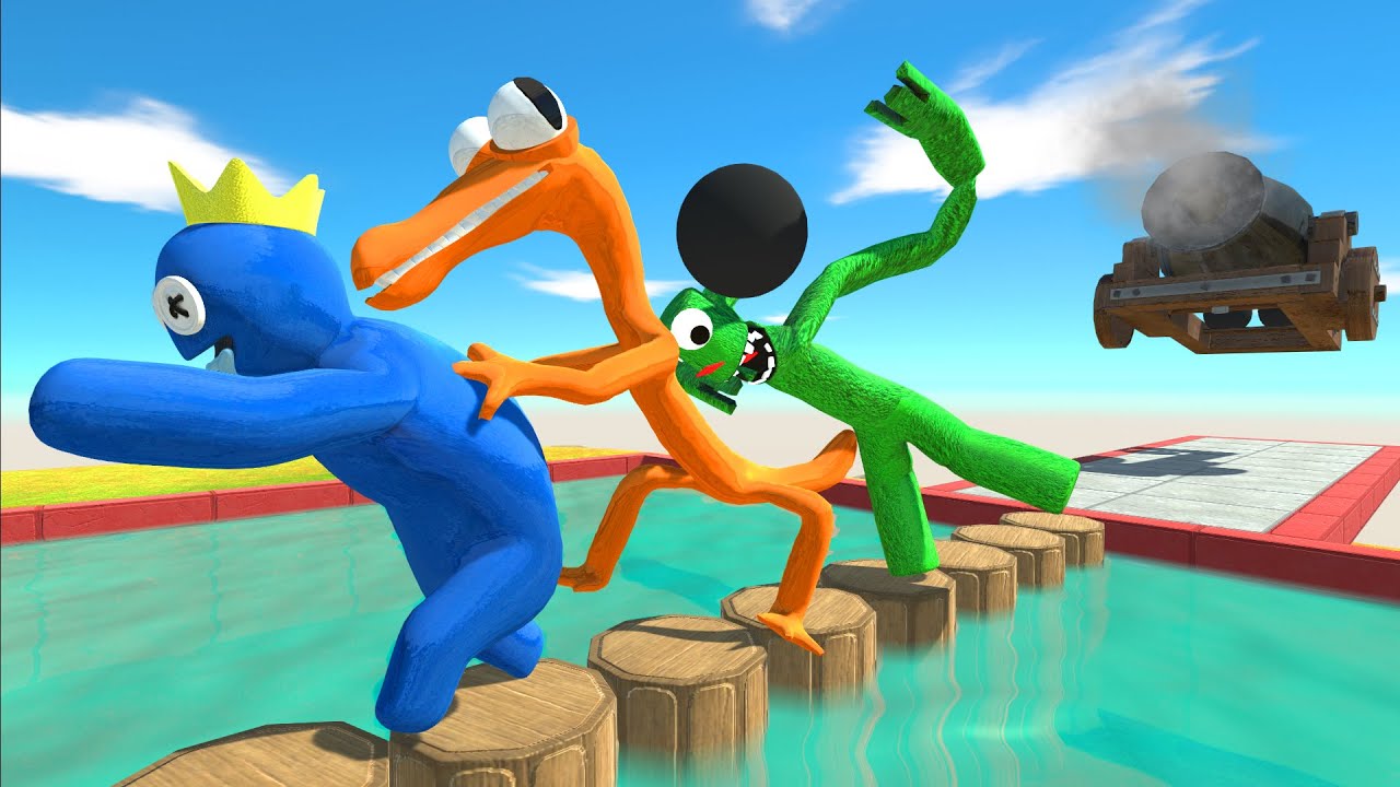 Run Away From The Super Cannon - Animal Revolt Battle Simulator