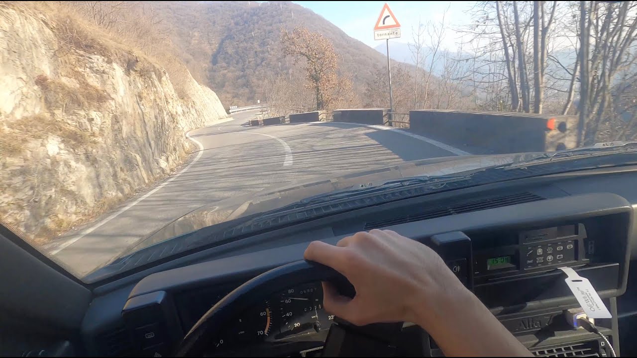 POV Alfa 75 - Touge run