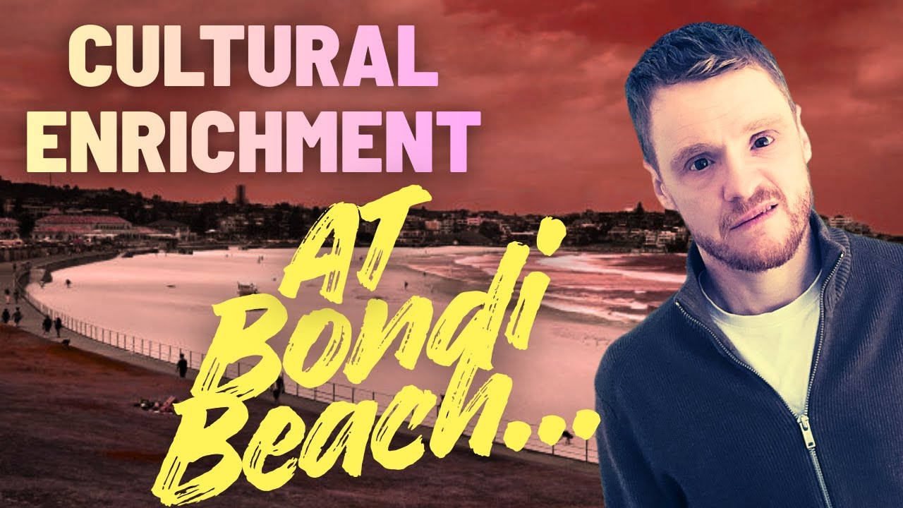 Cultural enrichment at Bondi Beach...