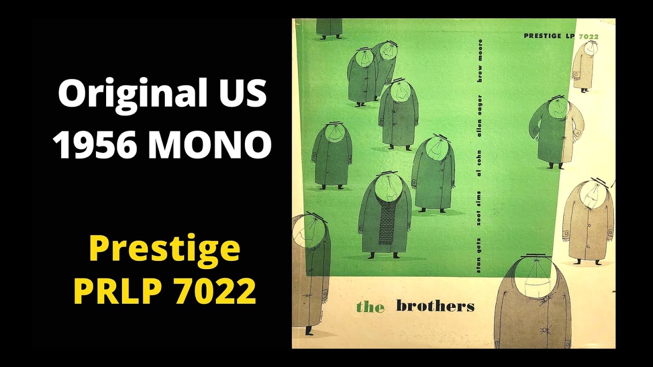 [MONO LP] The Brothers - Stan Getz, Al Cohn, Zoot Sims, Allen Eager, Brew Moore
