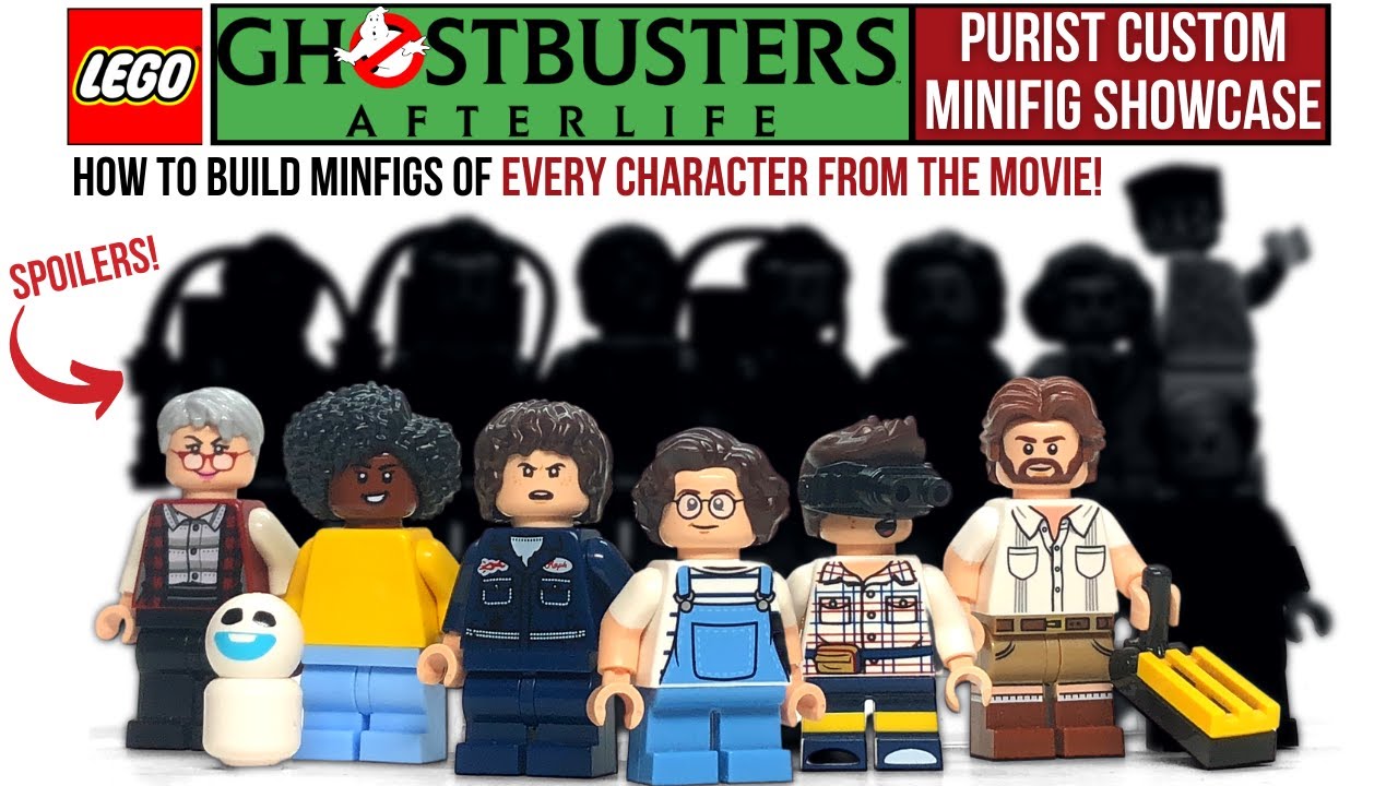 LEGO GHOSTBUSTERS: AFTERLIFE Custom Minifigure Showcase
