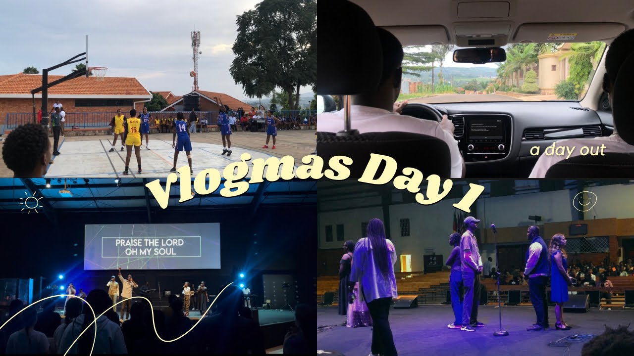 VLOGMAS DAY 1 | First Youtube Video/ Basketball Game/CLA Garage
