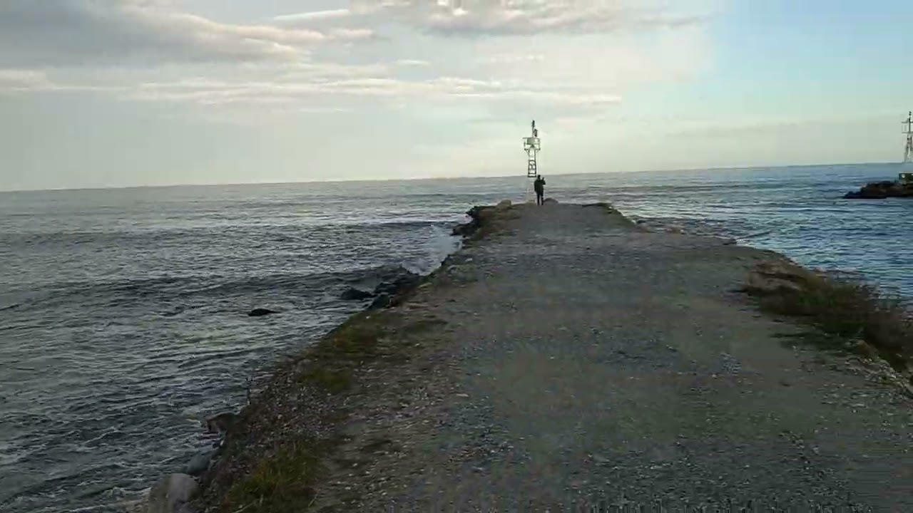 Grey February Waves 🌫️ | Paralia Katerini, Greece | Feb 5, 2026🎬 VIDEO 3