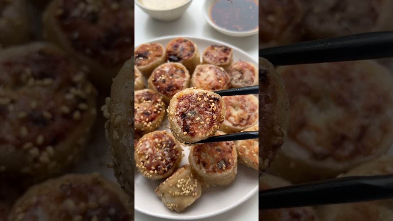 better than last time: no wrap rice paper dumplings 2.0 #dumplings #easyrecipe