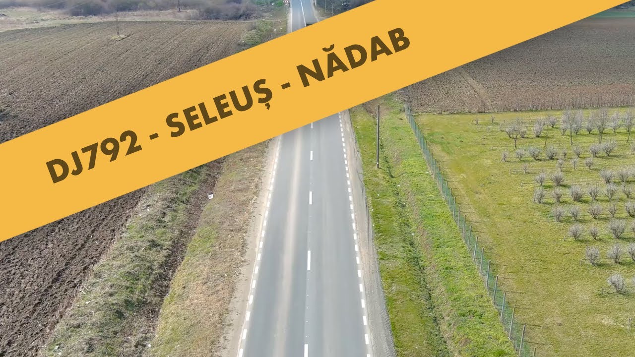 Asfaltare drum județean 792 - Seleuș - Nădab