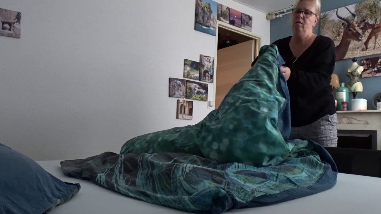 dekbed verschonen in 1 minuut