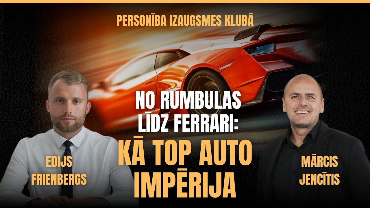 Par krāpšanu, kritieniem un ceļu uz 6 miljoniem. Edijs Frienbergs, First auto