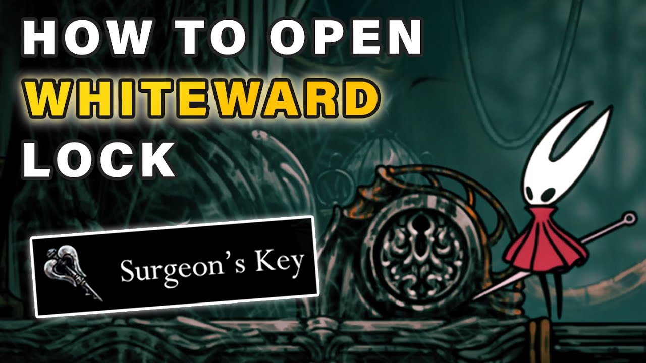 Where to get Surgeon's Key for Ornate Lock in Whiteward - Silk Heart ► Hollow Knight: Silksong