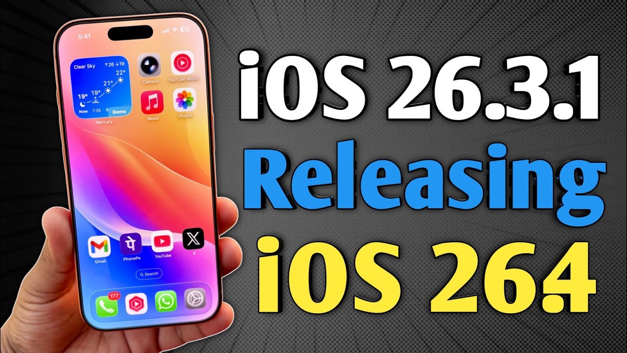 iOS 26.3.1 and iOS 26.4 beta 3