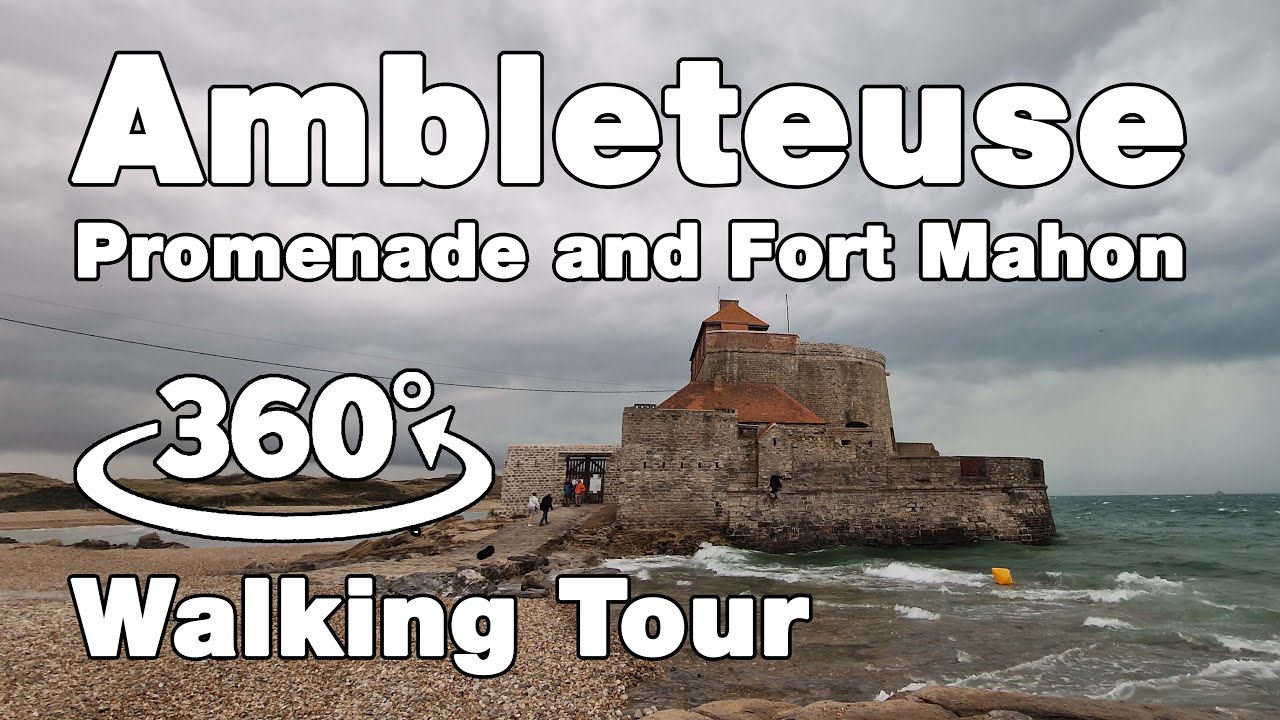 360° VR | Ambleteuse, France | Promenade and Fort Mahon (2023)