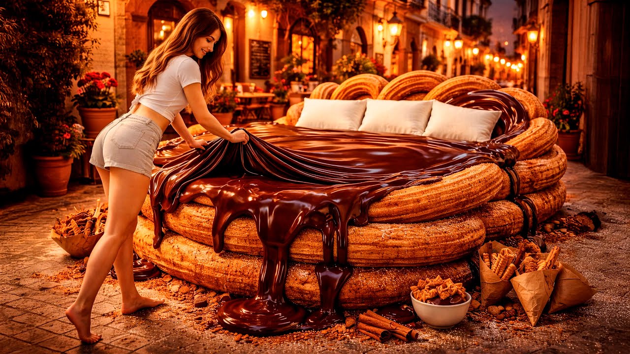 Which Dessert Bed Would You Melt Into? 🍰🍫✨ | AI ASMR