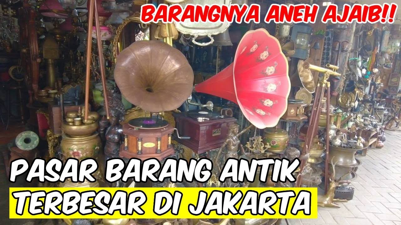 KONDISI TERKINI PASAR BARANG ANTIK TERBESAR JAKARTA DI JALAN SURABAYA, SURGANYA KOLEKTOR NIHH!!